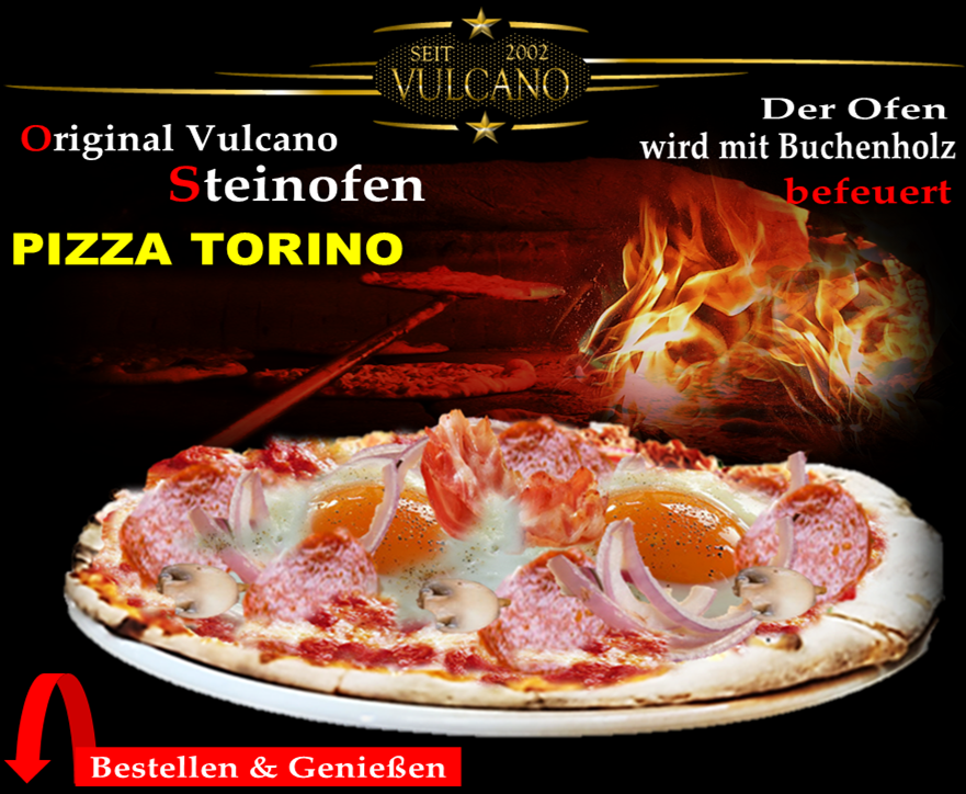 STEINOFEN PIZZA TORINO 29cm BEI VULCANO IN ERFURT BESTELLEN